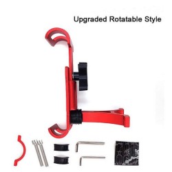 Βάση Κινητού Αλουμινένια Μηχανής Universal Κόκκινο