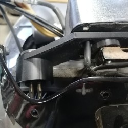USB Charger With Base For Honda XRV 750 Africa Twin 3D Print
