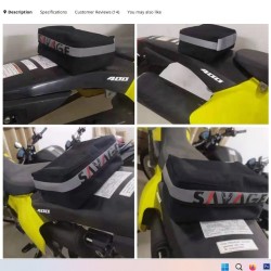 Αδιάβροχο Τσαντάκι Μηχανής - Εργαλειοθήκη Savage