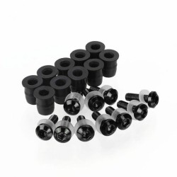 Windscreen Screws (10 pieces) With Long Rubber Nuts