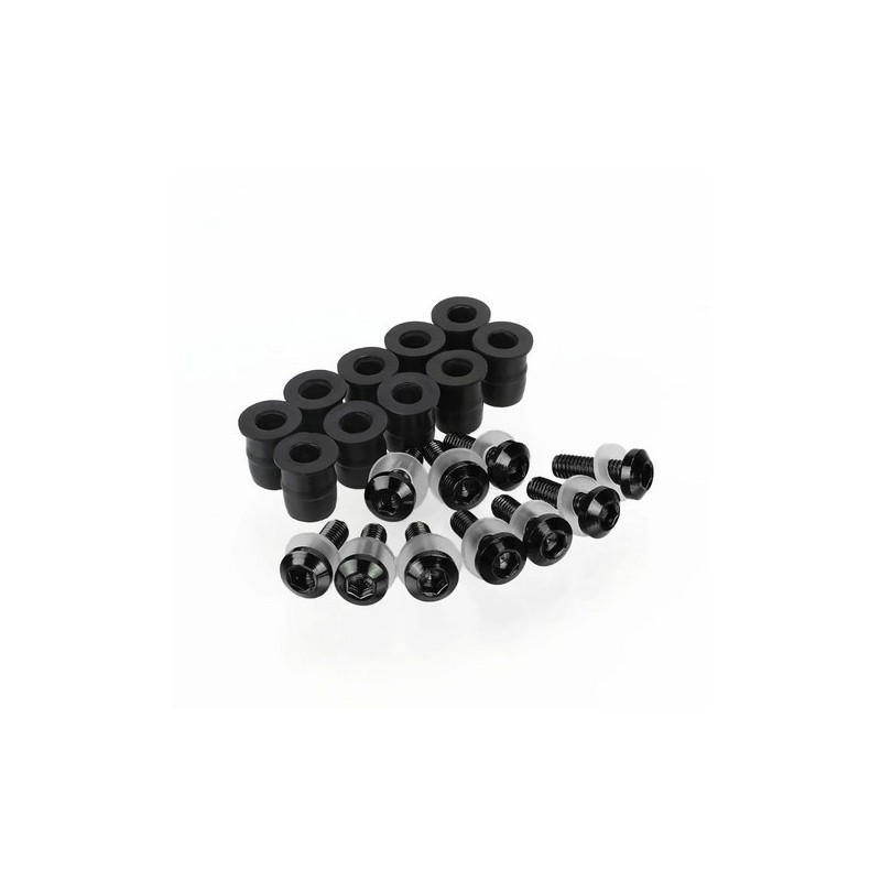 Windscreen Screws (10 pieces) With Long Rubber Nuts