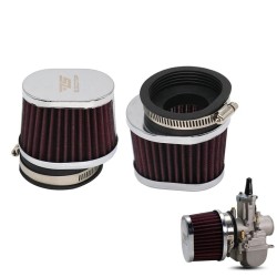 Φιλτροχοάνη Μοτό Οβάλ Υψηλής Ροής -Λαιμός 38mm