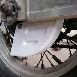 Disc Guard Honda XRV 750 Africa Twin 3D Print Black