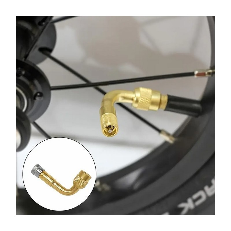 Angled Adapter for Tire Valve