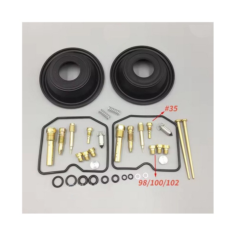 Carburetor Repair Kit For Kawasaki KLE 500 1991-2005