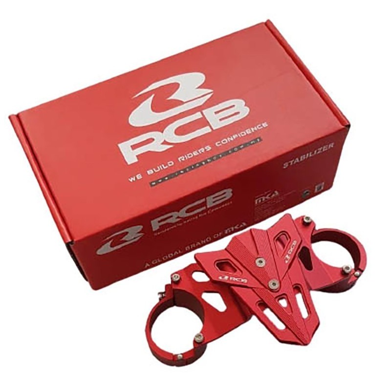 Fork Brace Reinforcement Yamaha Crypton 135 RCB RACING BOY ALLIEN-2 Red