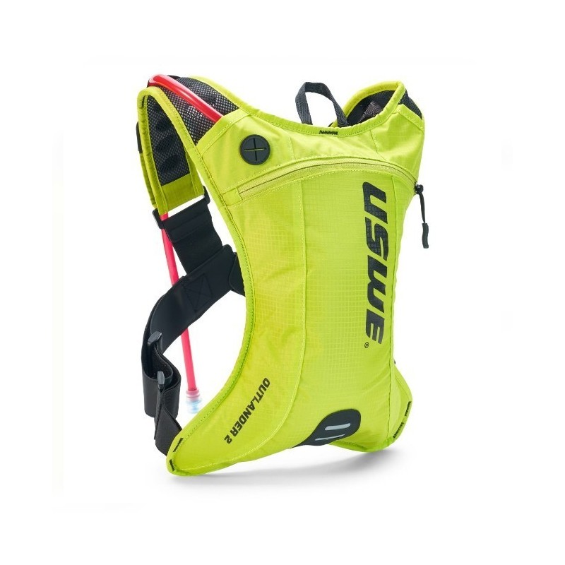 Σακίδιο Πλάτης Με Υδρόσακο OUTLANDER MOTO 2L USWE Crazy Yellow