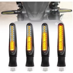 Φλας LED Universal Μακρυά Ελαστικά 2 Τεμάχια Για Custom