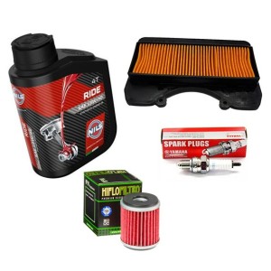 Κιτ Σέρβις Yamaha Crypton S 115 – Λάδι 10W-40 - Φίλτρο Αέρος - Φίλτρο Λαδιού - Μπουζί