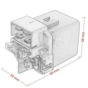 Ρελέ Μίζας Για Honda XRV 750 - CBR 600 - SH125 κλπ