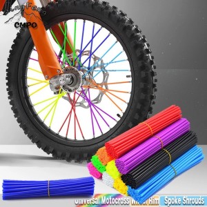 Wheel Spoke Covers 72 pcs - Purple