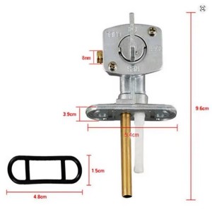 Fuel Tap For Yamaha XT 225 XT350 XT600E WR500 YZ125 YZ250 YZ400F FZR600 - Suzuki TTR250 DR200 DR250 DR350