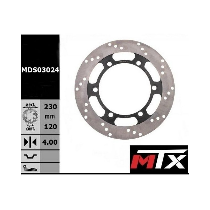 Rear Brake Disc For Kawasaki KLE 500