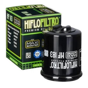 Oil Filter HF 183 HIFLOFILTRO Piaggio Beverly Carnaby Fly Liberty Medley MP3 X10 - Aprilia Scarabeo Sport City