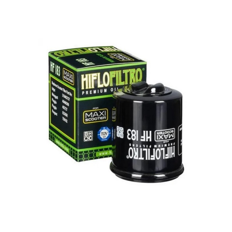Φίλτρο Λαδιού HF 183 HIFLOFILTRO Piaggio Beverly Carnaby Fly Liberty Medley MP3 X10 - Aprilia Scarabeo Sport City