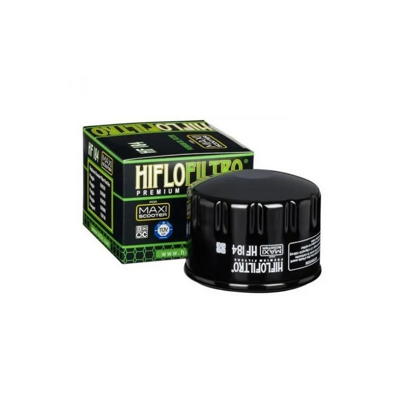 Φίλτρο Λαδιού HF 184 HIFLOFILTRO Kymko Agility - Piaggio Beverly MP3 400 500 - Gilera Nexus 500