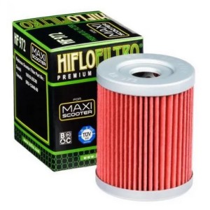 Oil Filter HF 972 HIFLOFILTRO Suzuki Burgman 250 400 - Sym Maxsym 400 600 - Yamaha Majesty 400