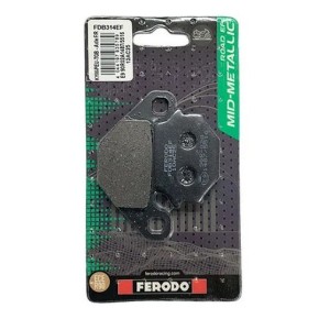 Τακάκια Ferodo FDB314 ECO FRICTION (FA67/251) Πίσω Kawasaki KLE 500 KLR 250 600 - KTM EXC 125 250 300