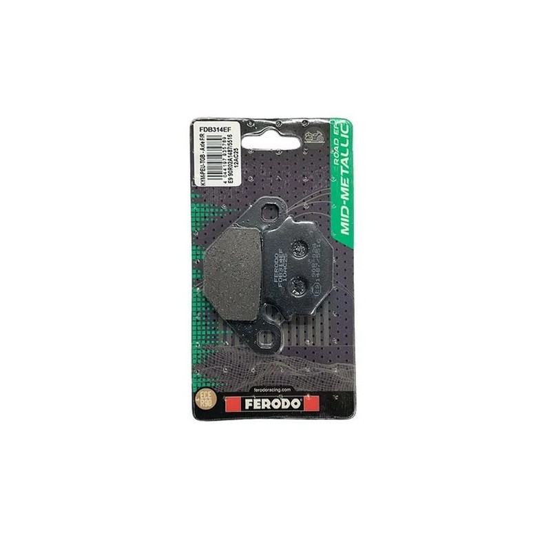 Τακάκια Ferodo FDB314 ECO FRICTION (FA67/251) Πίσω Kawasaki KLE 500 KLR 250 600 - KTM EXC 125 250 300