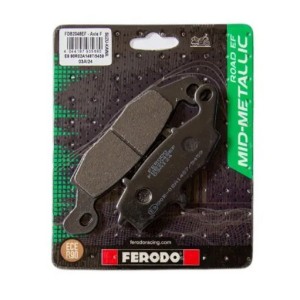 Ferodo FDB2048 ECO FRICTION Brake Pads (FA229/237) Front Suzuki V-Strom DL 650 1000 GSR 750 SV 650 - Kawasaki ER-6 KLR 650