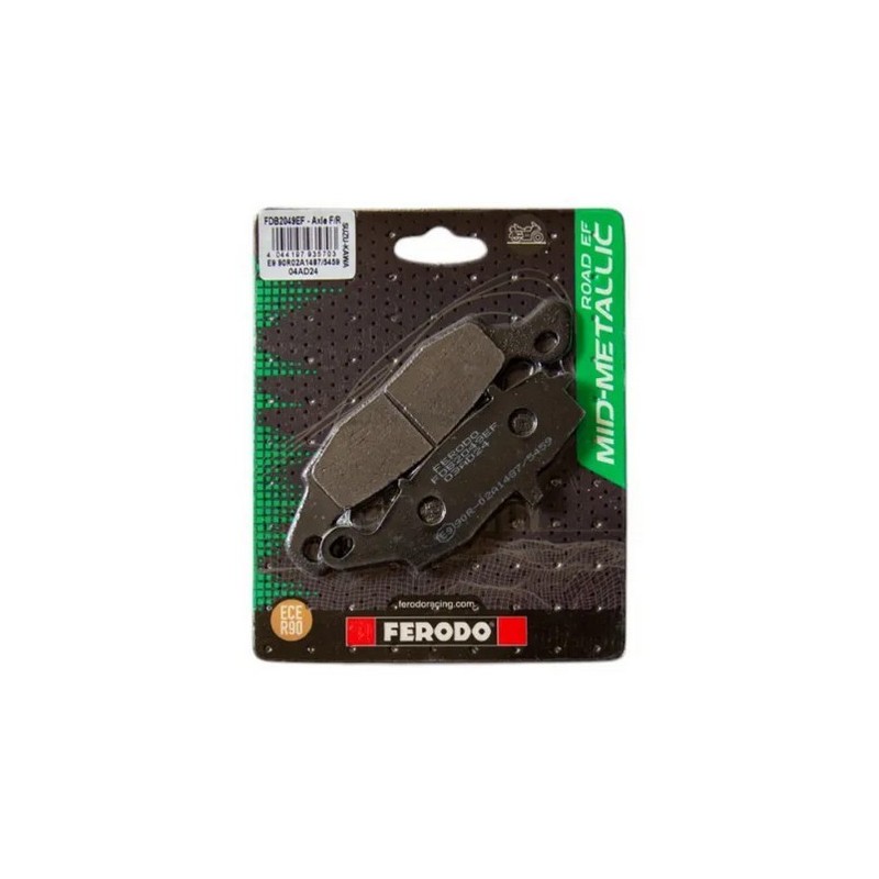 Τακάκια Ferodo FDB2049 ECO FRICTION (FA231/259) Εμπρός Suzuki V-Strom DL 650 1000 GSR 750 SV 650 XF 650 Freewind - Kawasaki ER-6