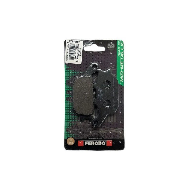 Τακάκια Ferodo FDB754 ECO FRICTION (FA174) Πίσω Suzuki V-Strom DL 650 1000 XF 650 Freewind - Ηonda CB CBR 600 900 CRF 1000