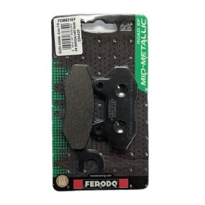 Τακάκια Ferodo FDB631 ECO FRICTION (FA165) Εμπρός Honda Supra XL125 - Kawasaki KazeR Ninja 250 300 - Yamaha Crypton R 115
