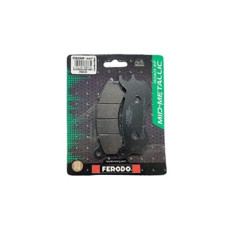 Tακάκια Ferodo FDB2256 ECO FRICTION (FA603) Εμπρός Honda PCX 125 150 SH 125 VISION 110 NHX 110 LEAD