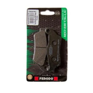 Τακάκια Ferodo FDB2018 ECO FRICTION (FA181/FA245/FA643) Πίσω KTM SX EXC ADVENTURE - Ducati Monster Multistrada - Yamaha XT 660