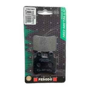 Τακάκια Ferodo FDB2128 ECO FRICTION (FA350) Πίσω Derbi Serra Terra Cross City - Peugeot Elyseo Geopolis Satelis - Yamaha XT 125