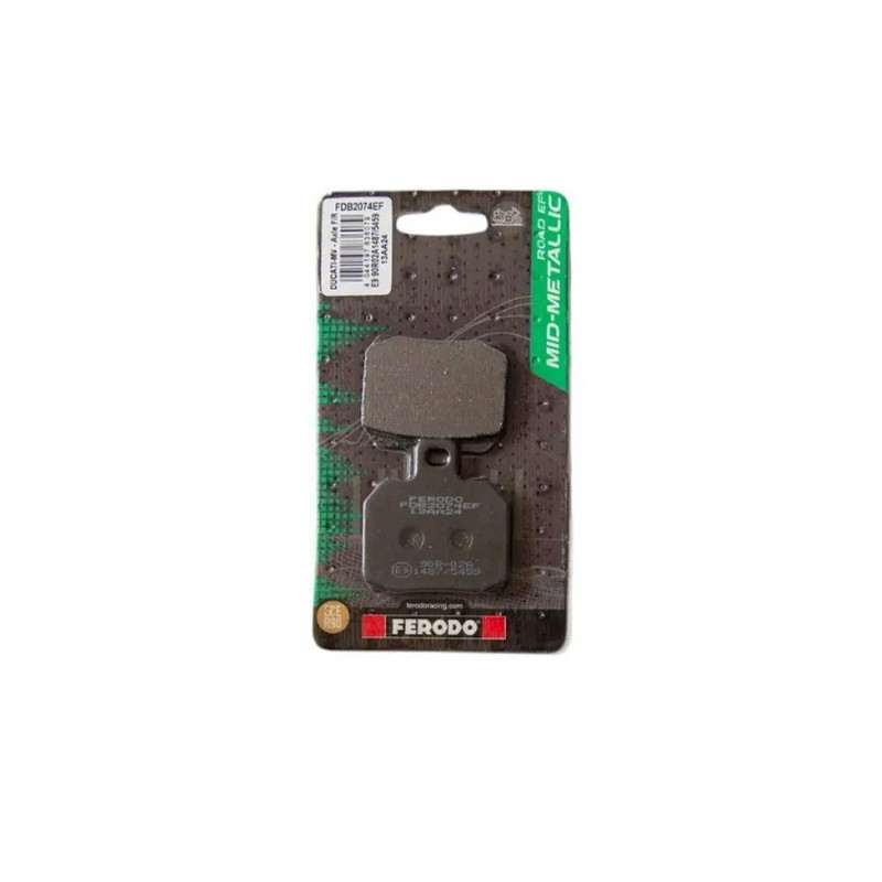Ferodo FDB2074 ECO FRICTION Brake Pads (FA266) Rear Ducati Monster 750SS 1000SS 900SS - Honda CBR 1000RR - KTM Super Duke 1290