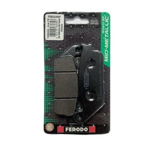 Ferodo FDB2225 ECO FRICTION Brake Pads (FA196) Front Honda SH 125 150 350 ADV 350 - Yamaha X-Max 125 250 - Kymco Xciting 300