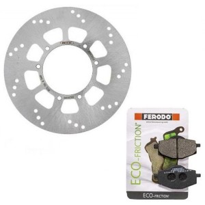 Σετ Δισκόπλακα Πίσω Και Τακάκια Για Yamaha XT 600E