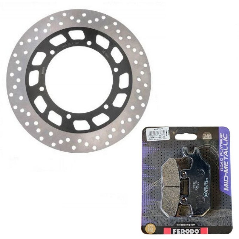 Σετ Δισκόπλακα Εμπρός Και Τακάκια Για Yamaha XT 600E