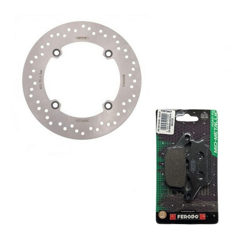 Σετ Δισκόπλακα Πίσω Και Τακάκια  Για Suzuki V-Strom DL650 - 1000