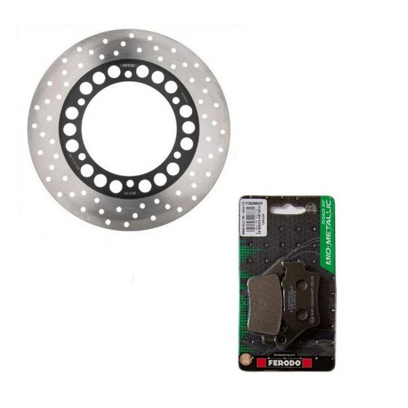 Σετ Δισκόπλακα Πίσω Και Τακάκια Για Yamaha XT 660