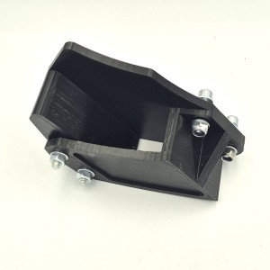 Προστατευτικό Αλυσίδας Honda XR 250 -XLR 250 CRF 250L - CRM 125R 3D Print Μαύρο