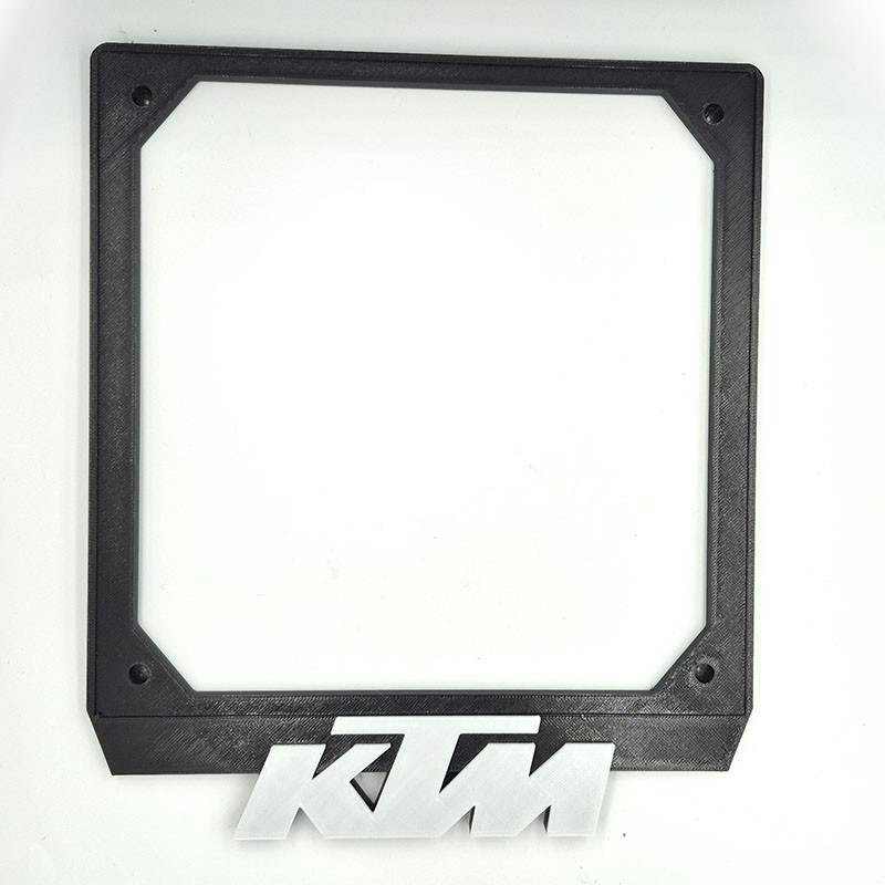 Base - License Plate Frame with KTM Logo - 3D Print