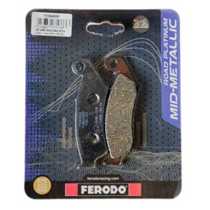 Ferodo FDB495 PLATINUM Brake Pads (FA125) Front AX-1 NX XL XLR 250 XR 650L