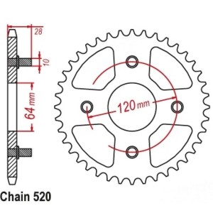 copy of Άξονας Εμπρός Τροχού Honda XRV 750