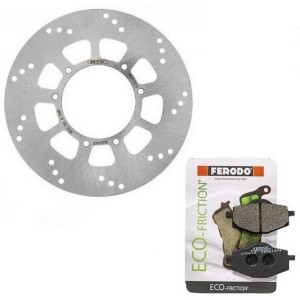 copy of copy of copy of Σετ 2 Δισκόπλακες Εμπρός Και Τακάκια Για Honda XRV 750 Africa Twin 1990