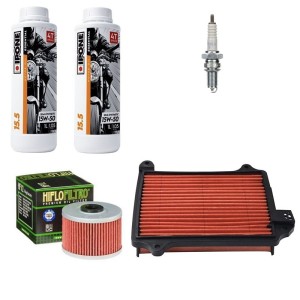 Κιτ Σέρβις Honda XLV 700 Transalp – Λάδι 10W-40 - Φίλτρο Αέρος - Φίλτρο Λαδιού - Μπουζί