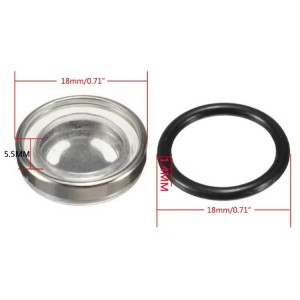 Brake Pump Sight Glass Universal 18mm