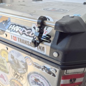 Motorcycle Case Hook Rotating for Jacket – 10mm Tube 3D Print