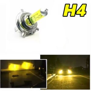 Λάμπες H4 12V 60/55W 3000K Κίτρινες – Σετ 2τμχ