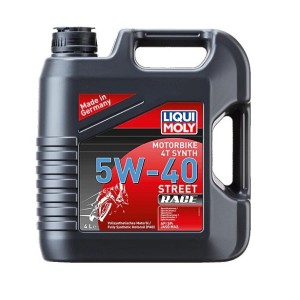Liqui Moly Motorbike 4T Synth 5W-40 Street Race Engine Oil 4L