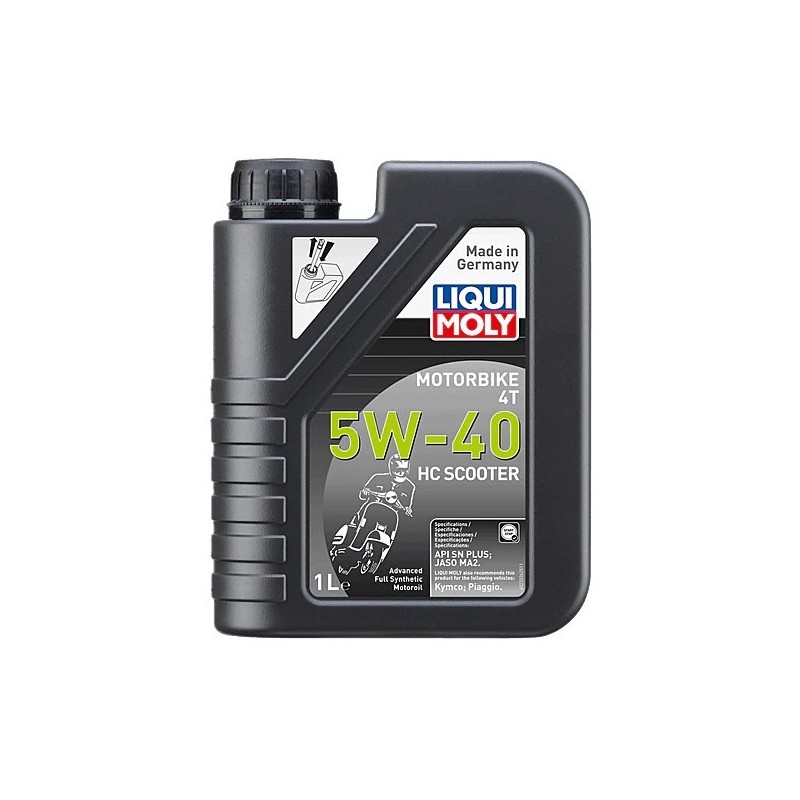 Liqui Moly Motorbike Engine Oil 4T 5W-40 HC Scooter 1L