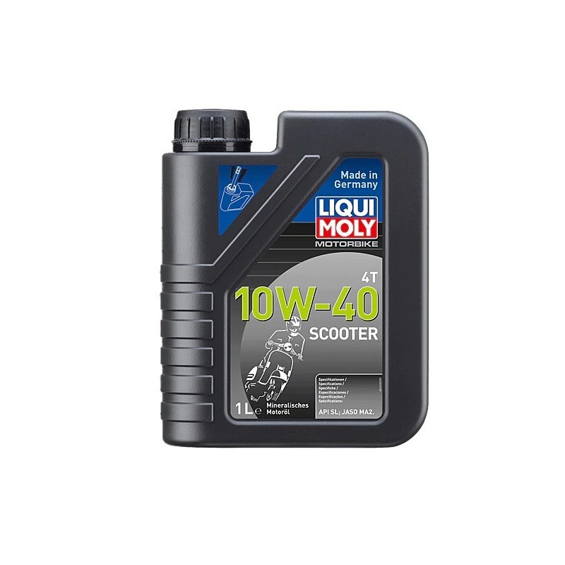 Engine Oil Liqui Moly Motorbike 4T 10W-40 Scooter 1L
