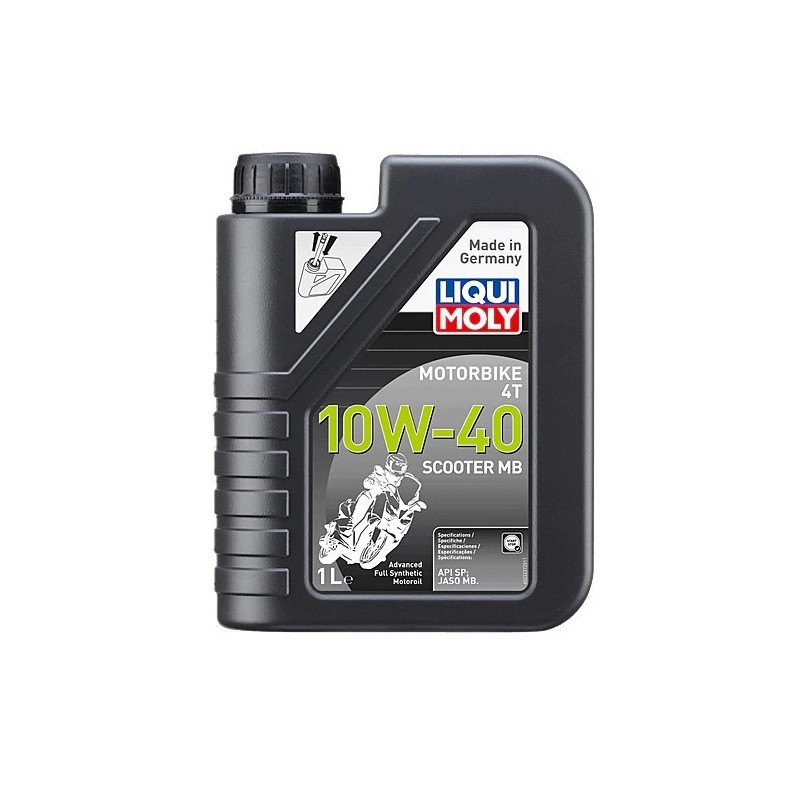 Liqui Moly Motorbike Engine Oil 4T 10W-40 Scooter MB 1L