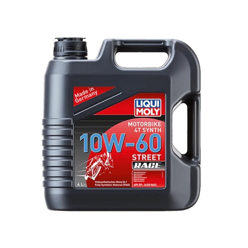 Liqui Moly Motorcycle Oil Motorbike 4T Synth 10W-60 Street Race 4L